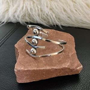 .925 Sterling Silver Cuff Bracelet